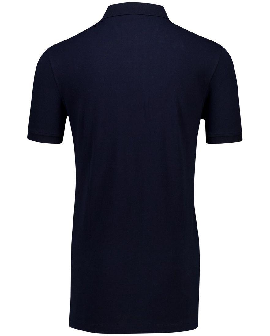 Portofino polo katoen extra lang donkerblauw