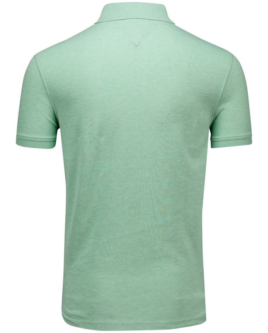 Tommy Hilfiger polo mintgroen normale fit katoen
