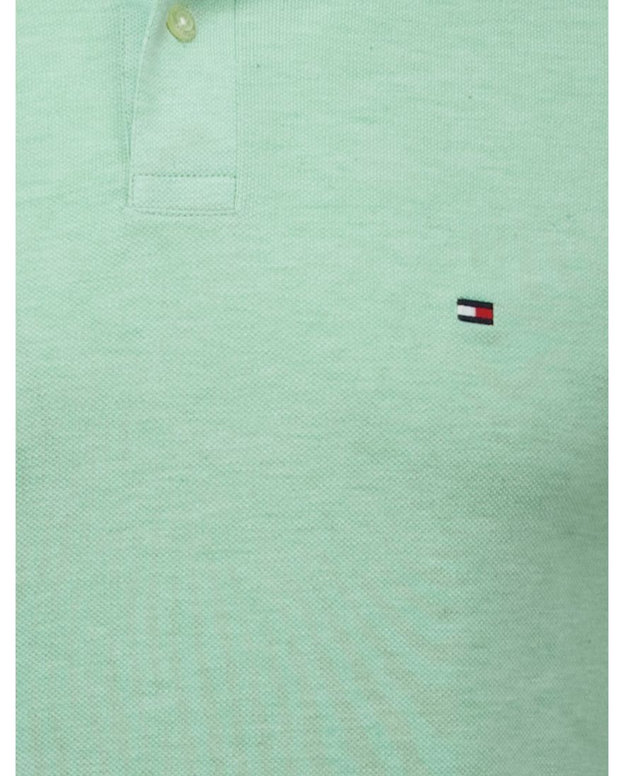 Tommy Hilfiger polo mintgroen normale fit katoen