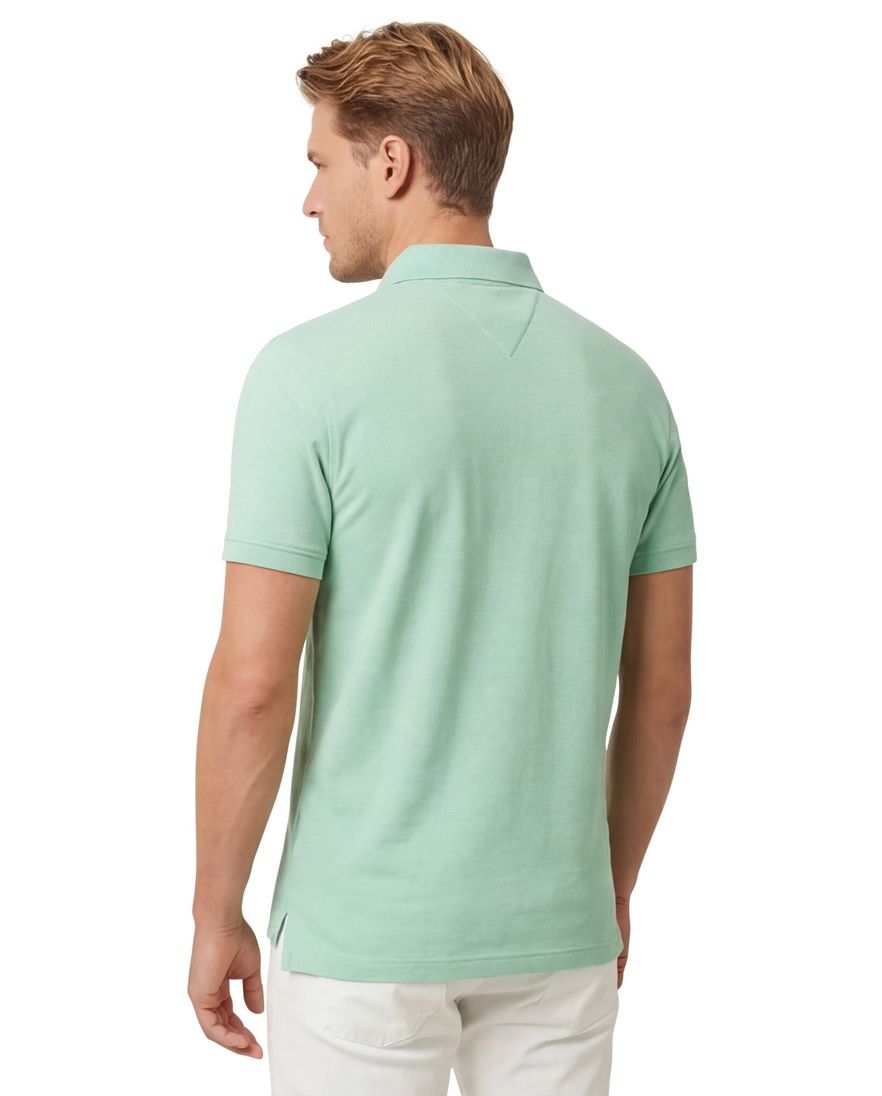 Tommy Hilfiger polo mintgroen normale fit katoen