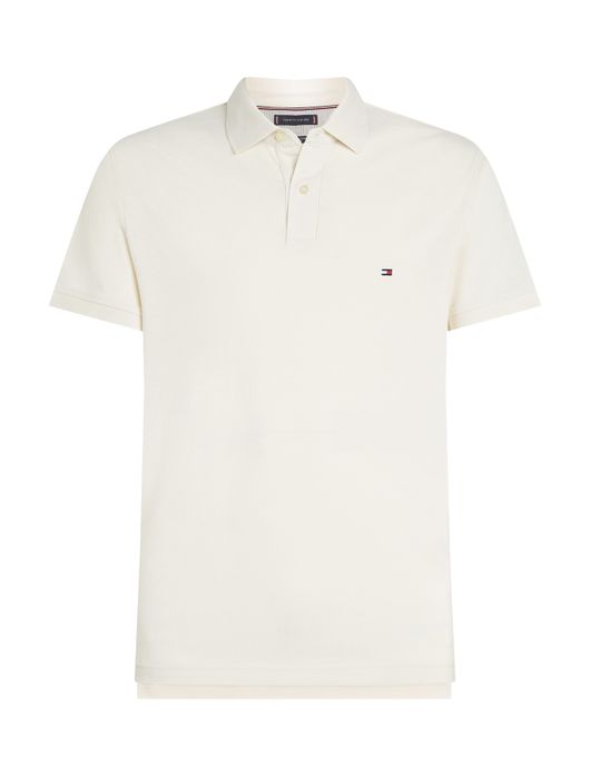Tommy Hilfiger polo creme 2-knoops