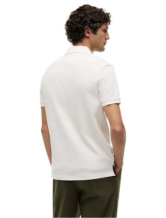 Tommy Hilfiger polo creme 2-knoops