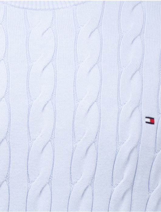 Tommy Hilfiger trui lichtblauw ronde hals