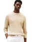 Tommy Hilfiger trui creme gebreid Classic Cable ronde hals