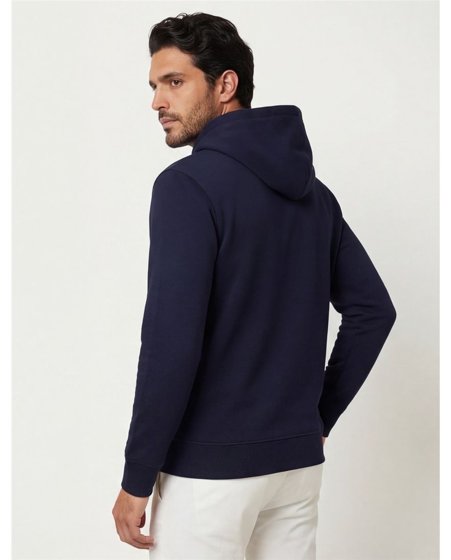 Tommy Hilfiger hoodie donkerblauw capuchon