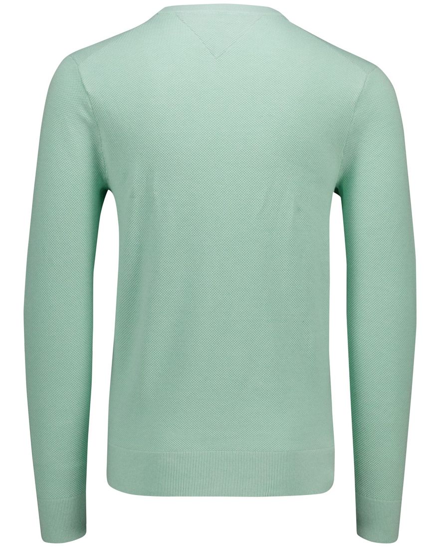 Tommy Hilfiger essential structure crewneck trui groen