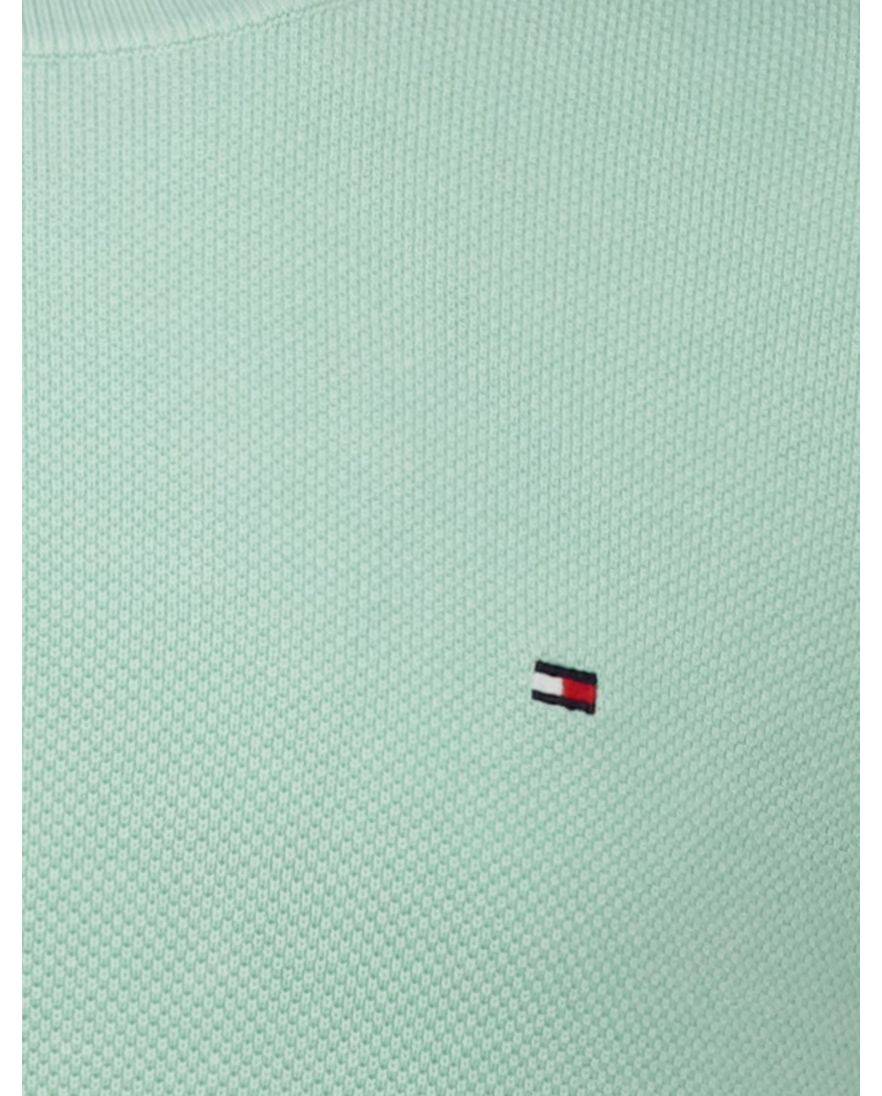 Tommy Hilfiger essential structure crewneck trui groen