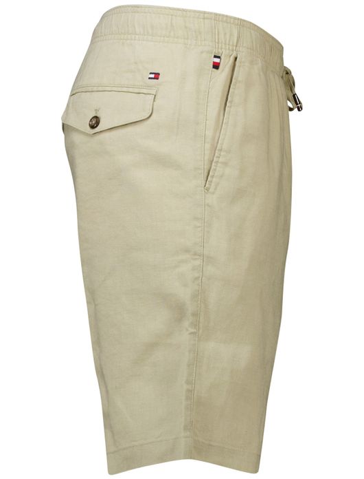 Tommy Hilfiger short linnen beige