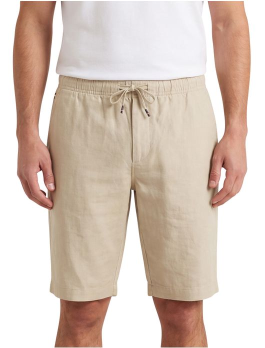 Tommy Hilfiger short linnen beige