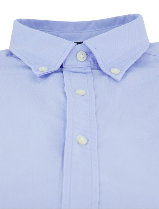 Tommy Hilfiger overhemd katoen lichtblauw