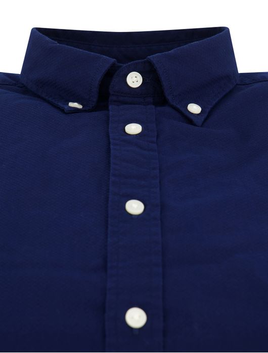 Tommy Hilfiger overhemd donkerblauw slim fit