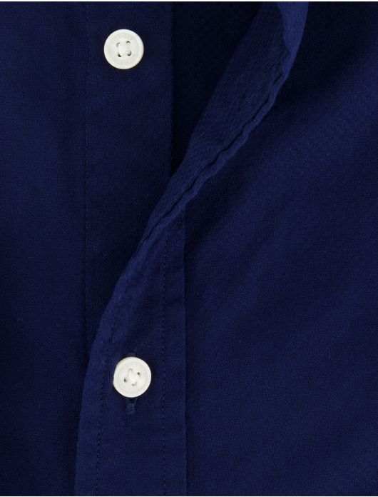 Tommy Hilfiger overhemd donkerblauw slim fit