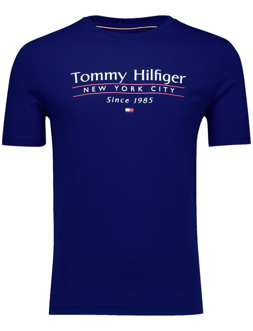 t-shirt Tommy Hilfiger donkerblauw
