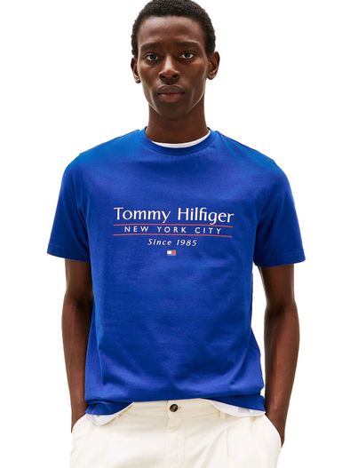 Tommy Hilfiger t-shirt Tommy Hilfiger donkerblauw