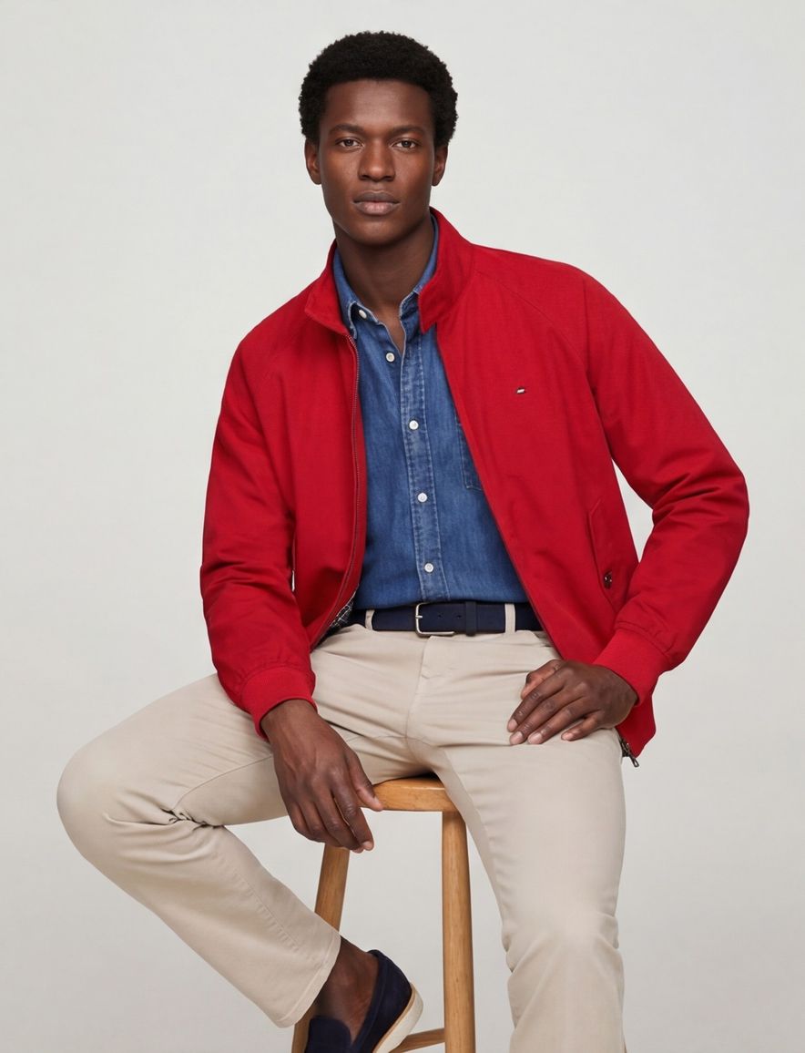 Tommy Hilfiger zomerjas rood