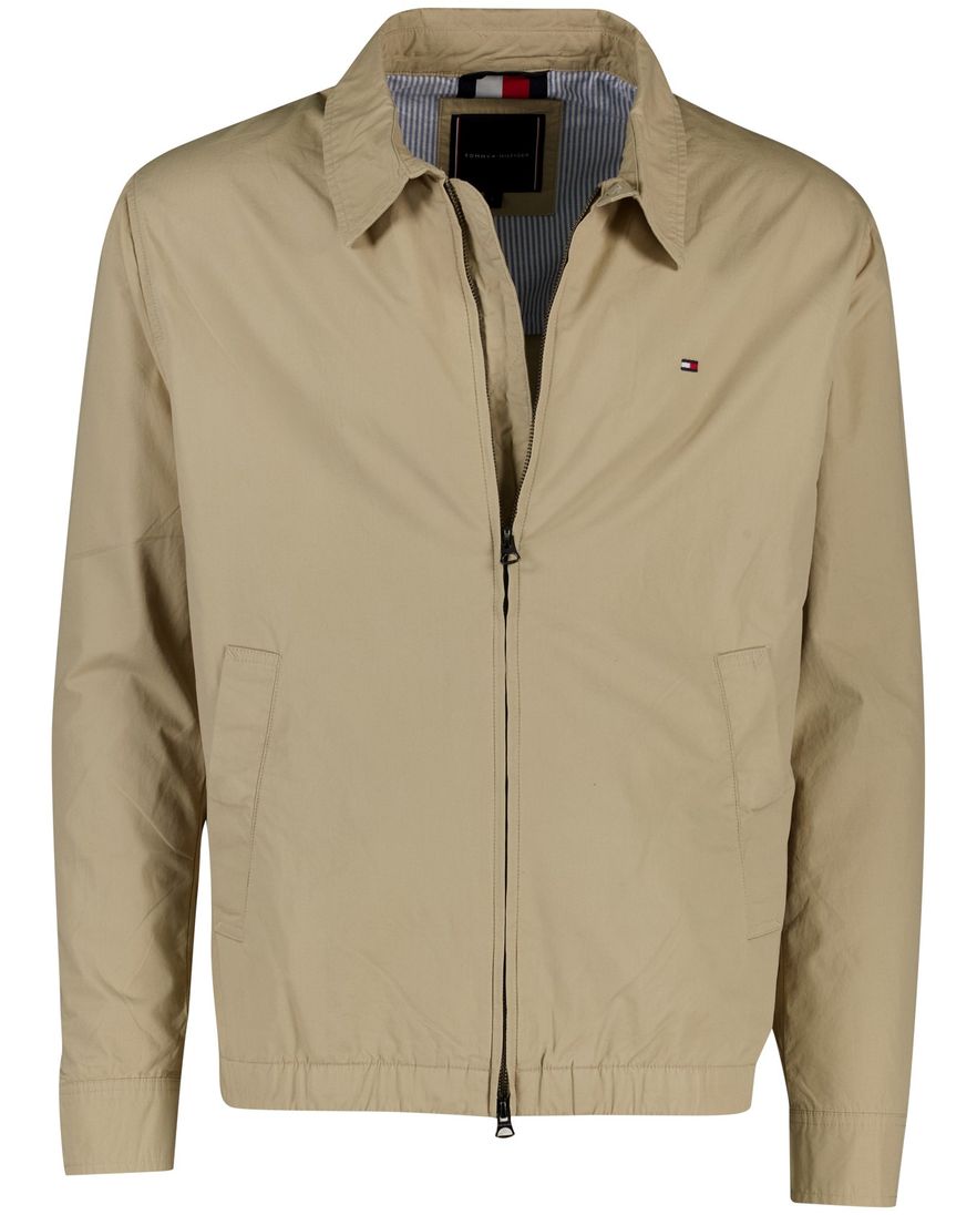 Tommy Hilfiger zomerjas bruin effen