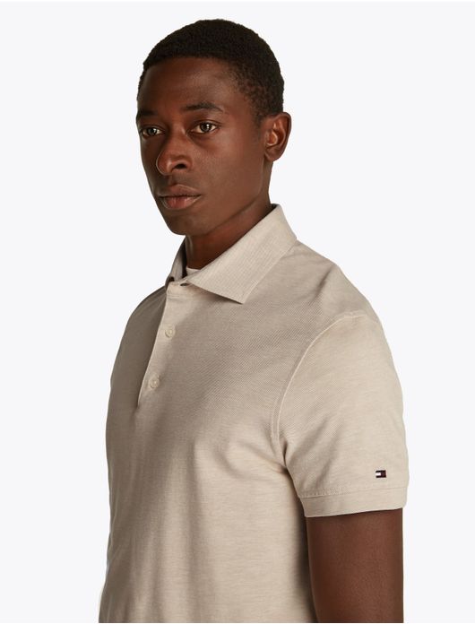 Tommy Hilfiger polo beige katoen