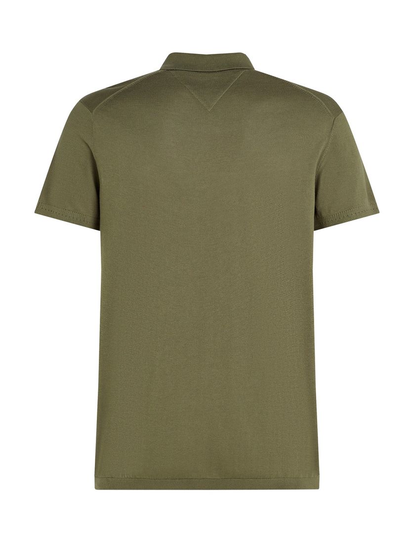 Tommy Hilfiger polo groen effen