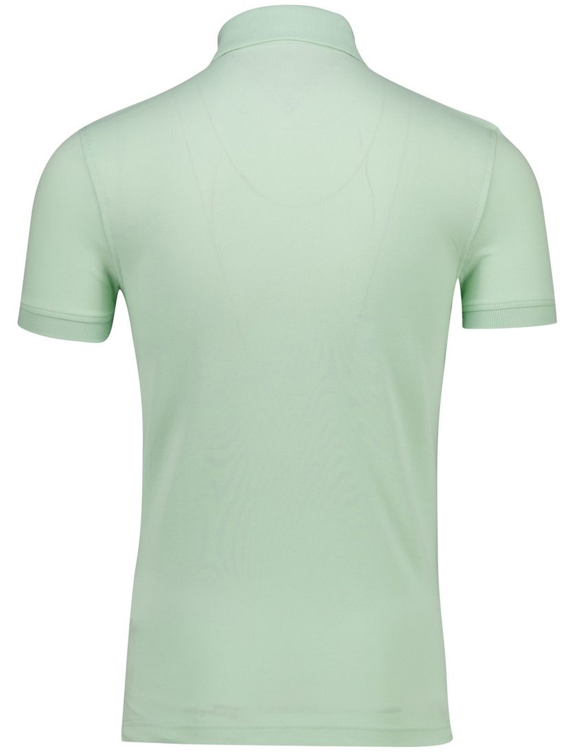 Tommy Hilfiger polo 1985 lichtgroen Plus Size pique