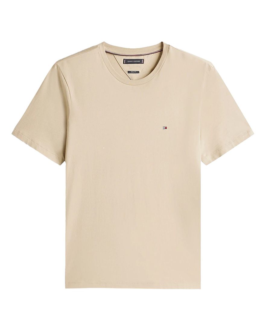 Tommy Hilfiger Plus Size t-shirt beige katoen