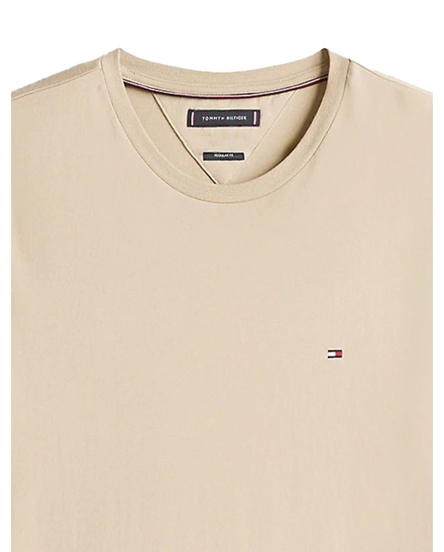 Tommy Hilfiger Plus Size t-shirt beige katoen