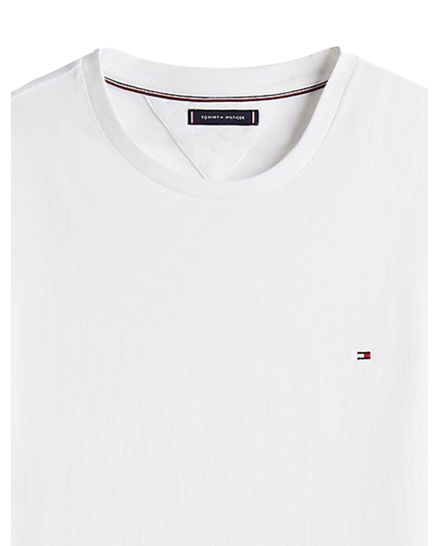 Tommy Hilfiger korte mouw t-shirt wit Plus Size