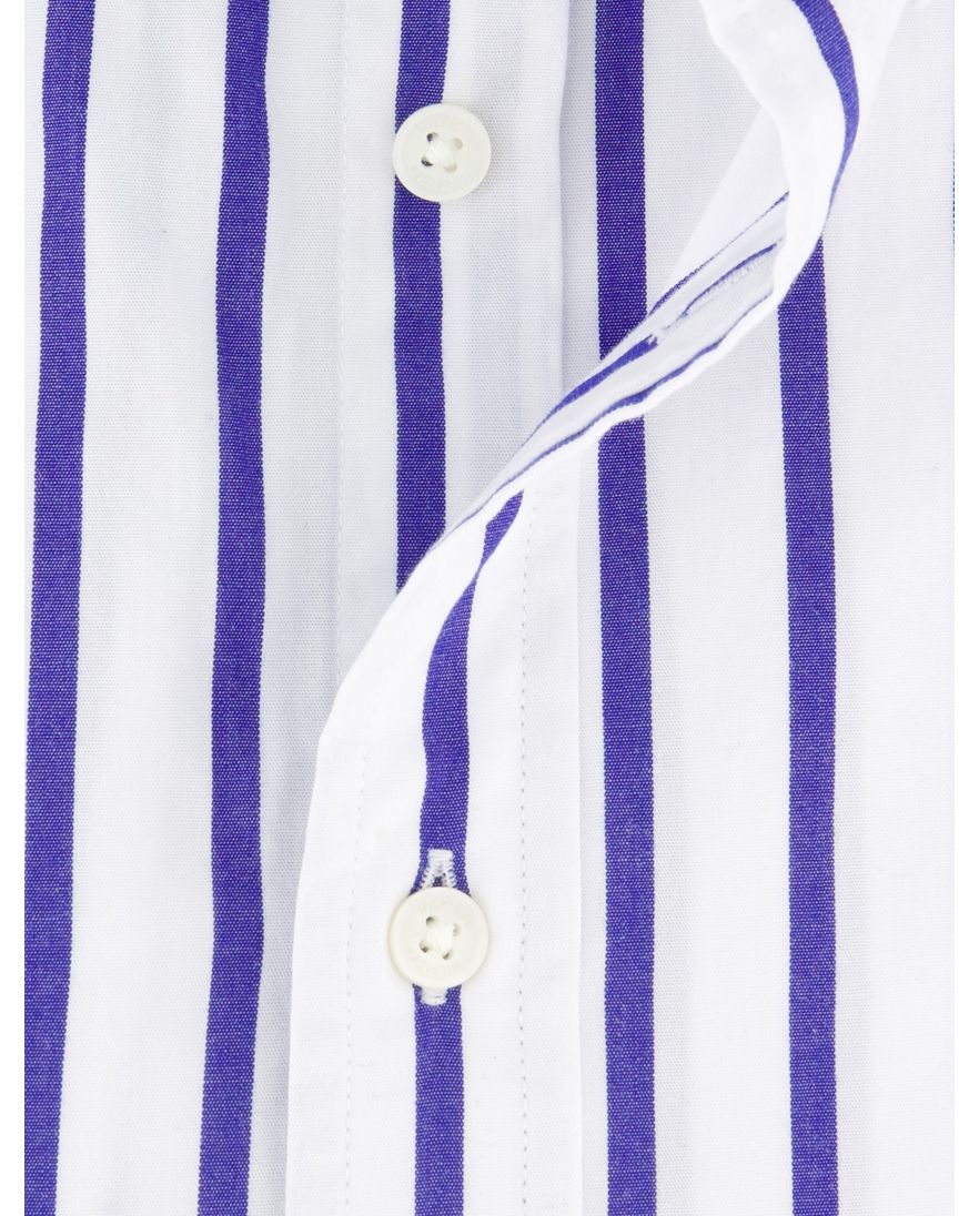 Tommy Hilfiger overhemd Regular Fit wit gestreept