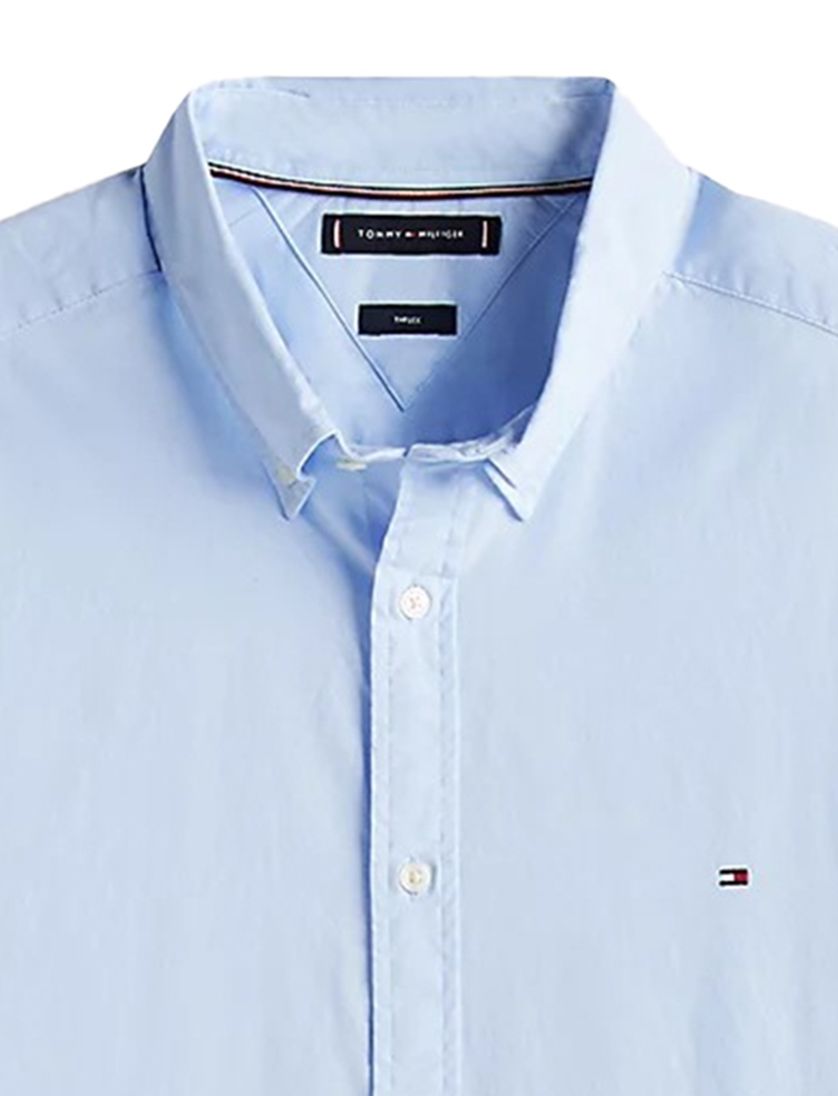 Tommy Hilfiger overhemd lichtblauw Plus Flex