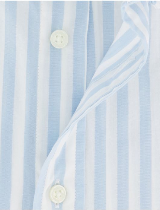 Tommy Hilfiger overhemd blauw wit gestreept