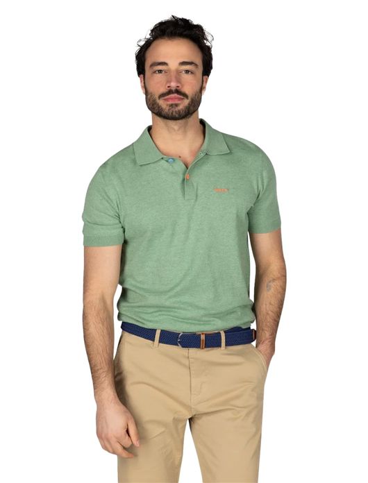 NZA polo met band Sergio groen