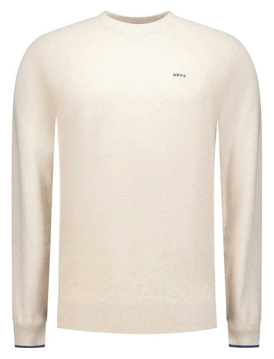 NZA trui ronde hals Alph beige
