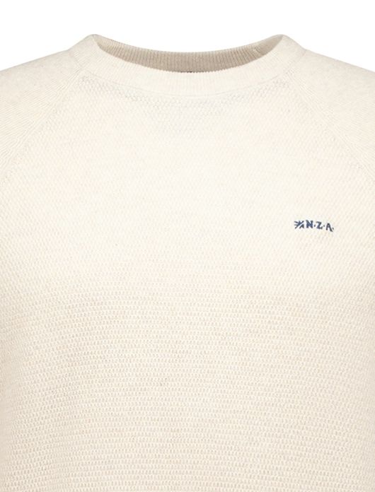 NZA trui ronde hals Alph beige