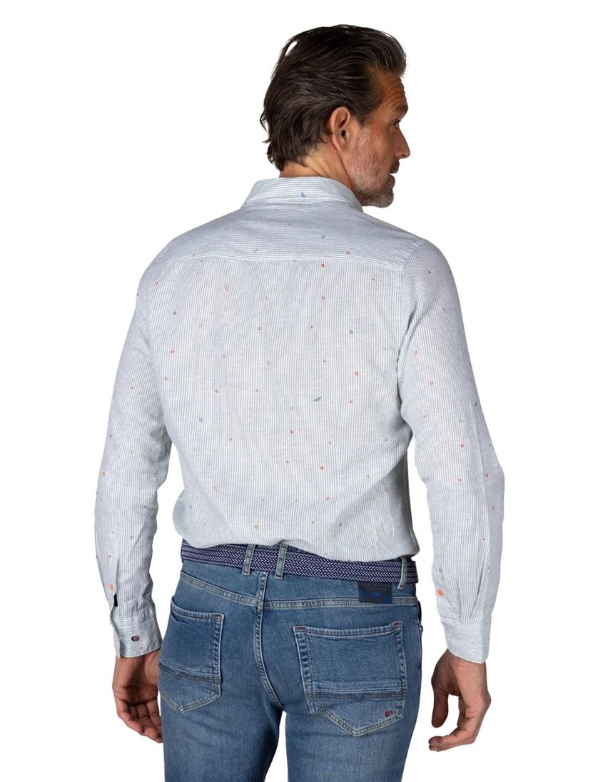 overhemd New Zealand groen gestreept Emerson