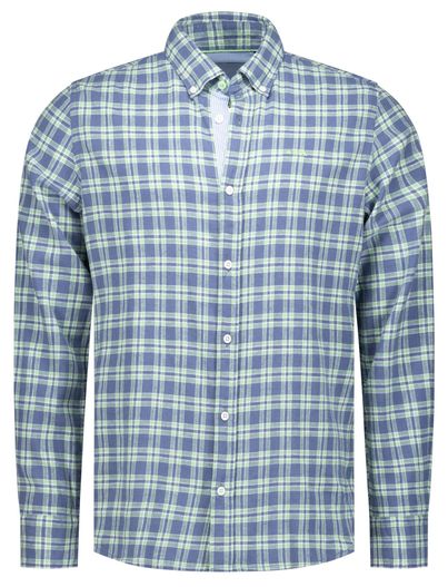 New Zealand New Zealand overhemd Derek blauw geruit