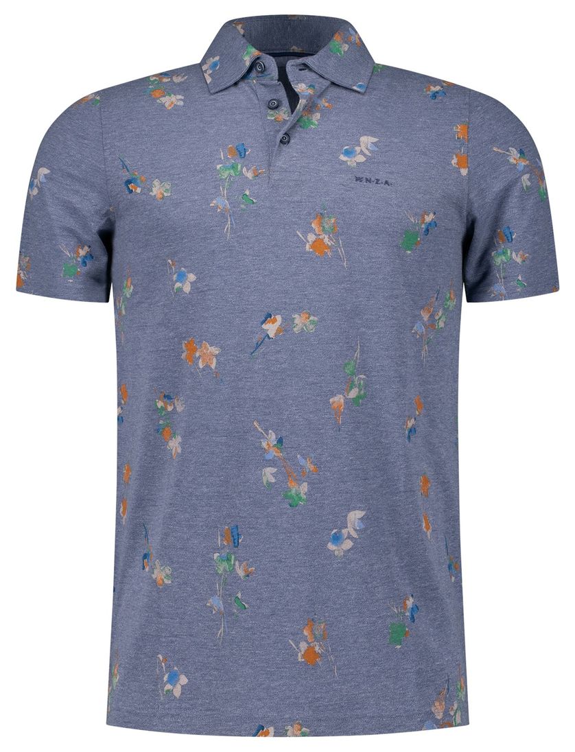 New Zealand polo donkerblauw Russel normale fit