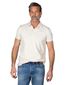 New Zealand poloshirt Colin beige gemeleerd normale fit