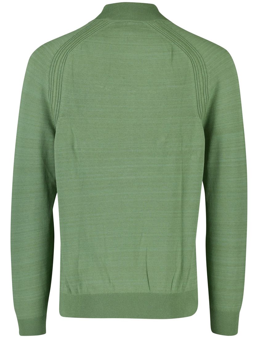 Groen katoenen gemeleerd sweatvest NZA Oakley