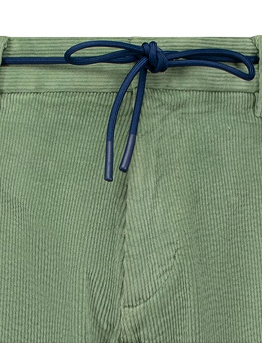 NZA korte broek Roys Peak rib groen