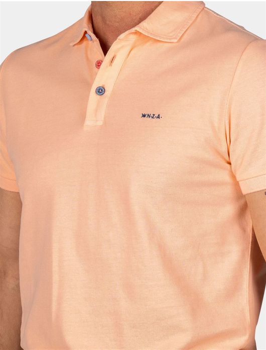 NZA poloshirt oranje Peter