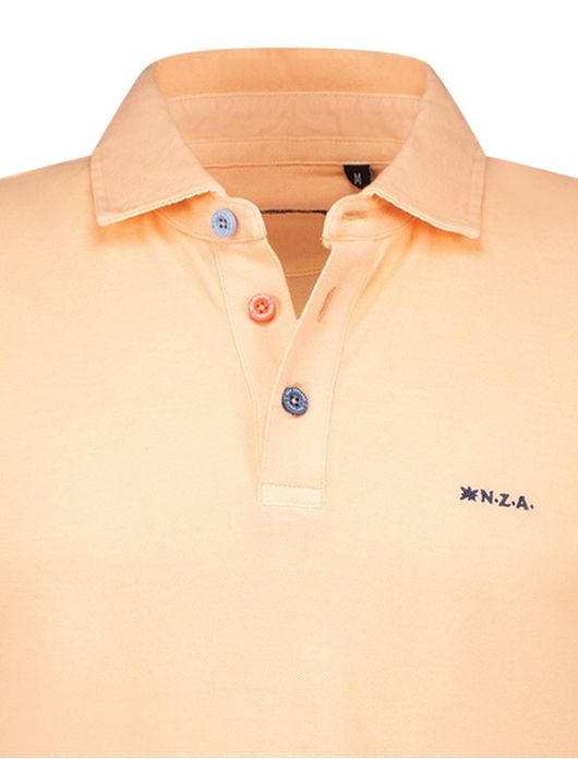 NZA poloshirt oranje Peter