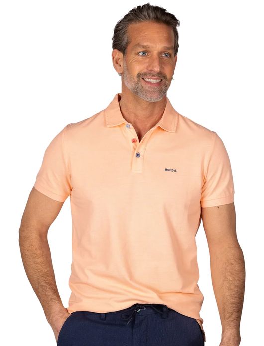 NZA poloshirt oranje Peter