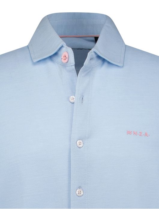 NZA overhemd Patrick blauw