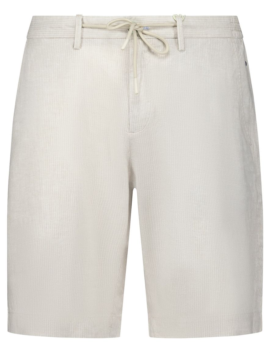 NZA korte broek Stripe creme elastische band normale fit