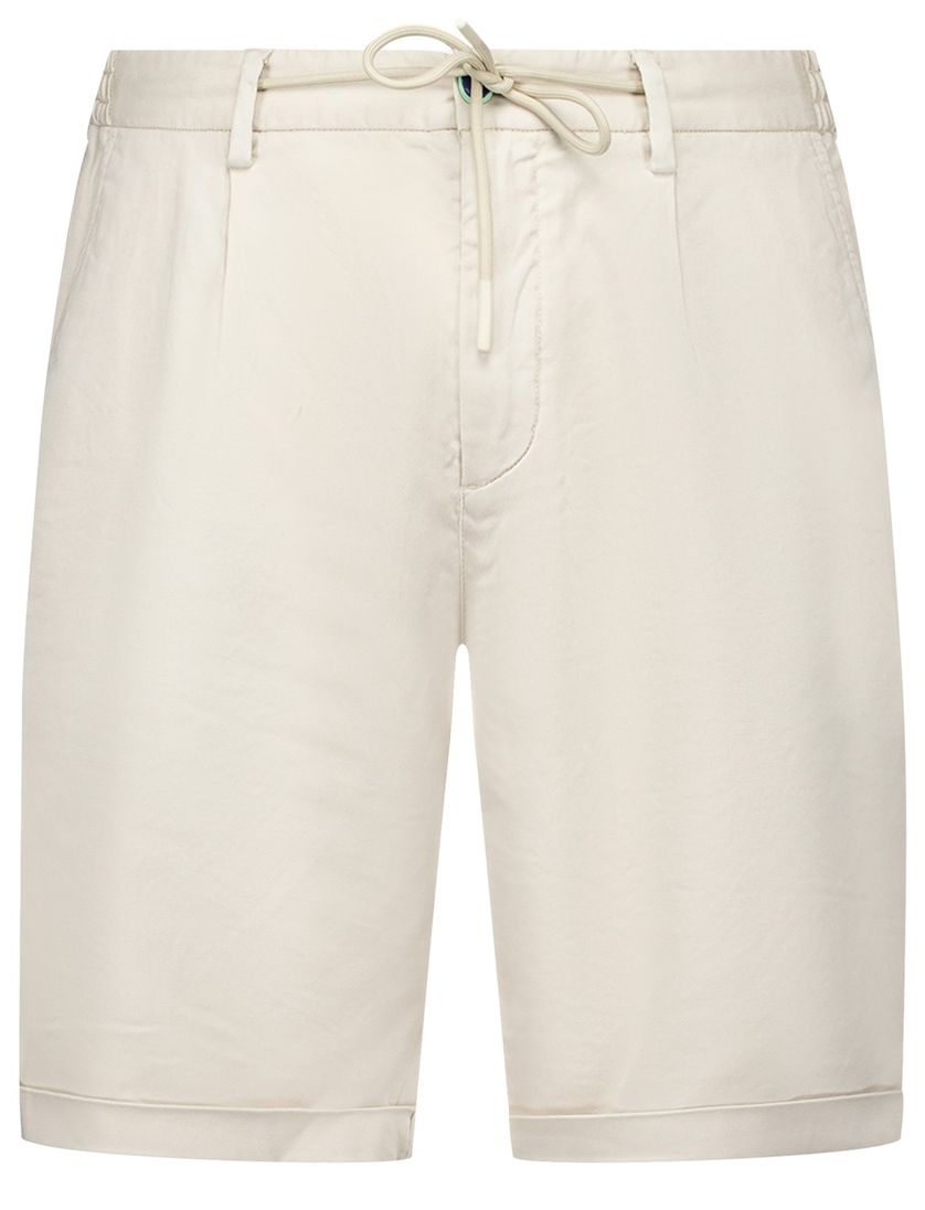 New Zealand korte broek effen creme normale fit