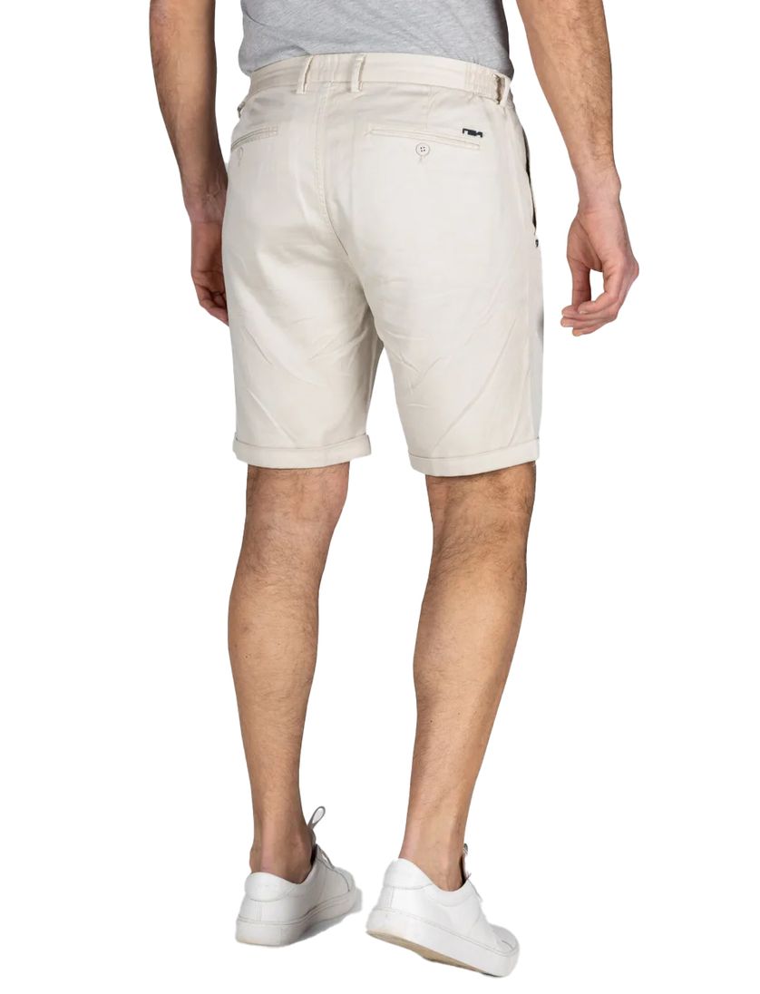 New Zealand korte broek effen creme normale fit