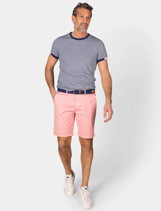 NZA t-shirt Royce blauw gemeleerd