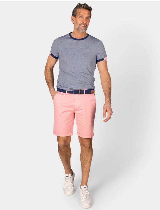 NZA t-shirt Royce blauw gemeleerd