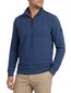 Casa Moda half zip trui blauw katoen wijde fit