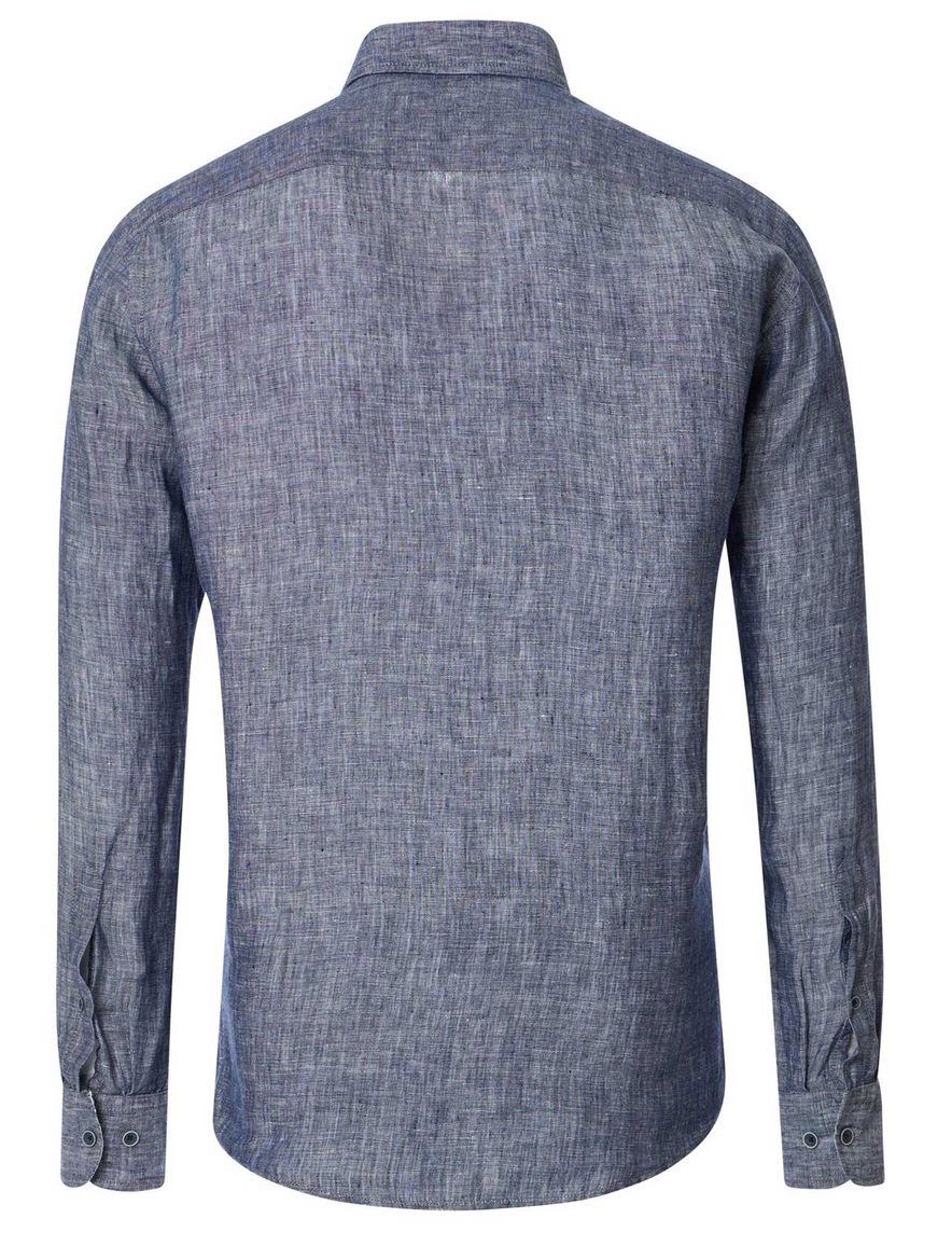 Casa Moda Casual Fit overhemd donkerblauw button down