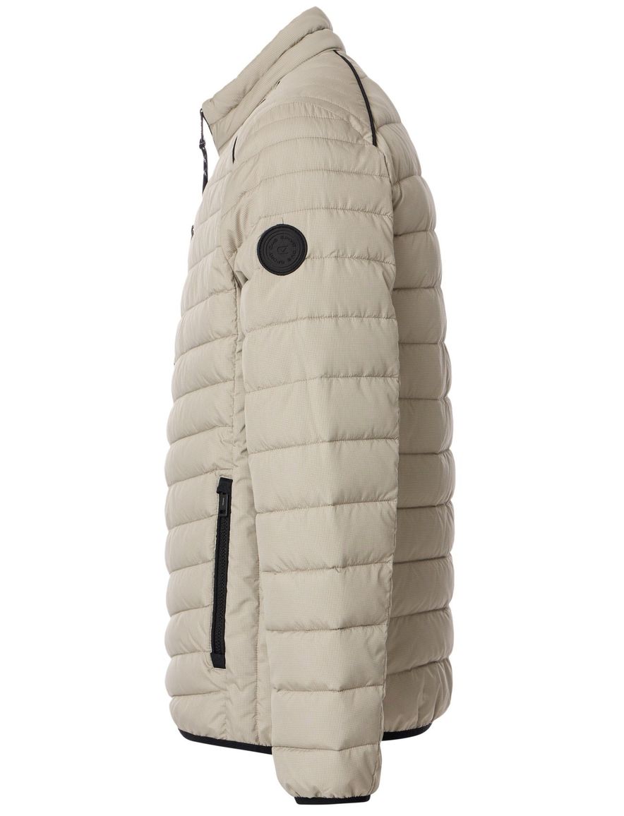 Casa Moda Tussenjas beige gewatteerd wijde fit